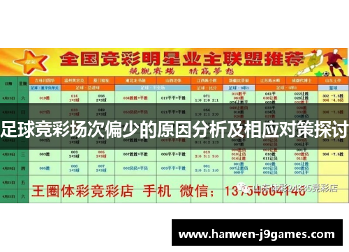 足球竞彩场次偏少的原因分析及相应对策探讨 足球竞彩场次偏少的原因分析及相应对策探讨