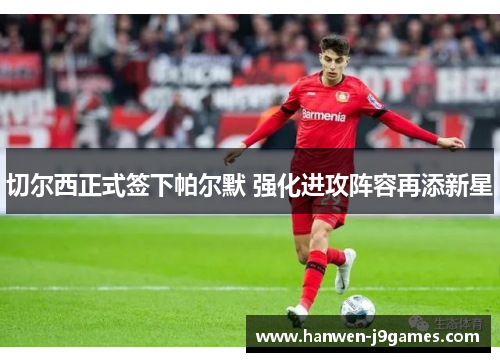 切尔西正式签下帕尔默 强化进攻阵容再添新星